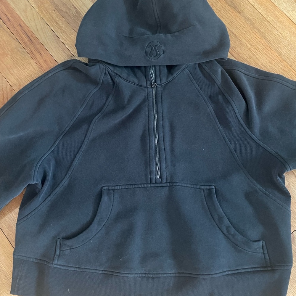 Lululemon Black Scuba Hoodie